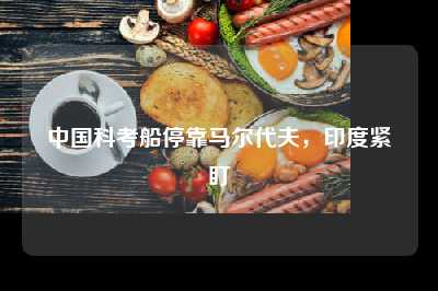 中国科考船停靠马尔代夫，印度紧盯